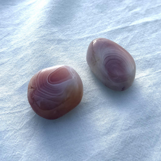 APRIKOSENACHAT Trommelstein