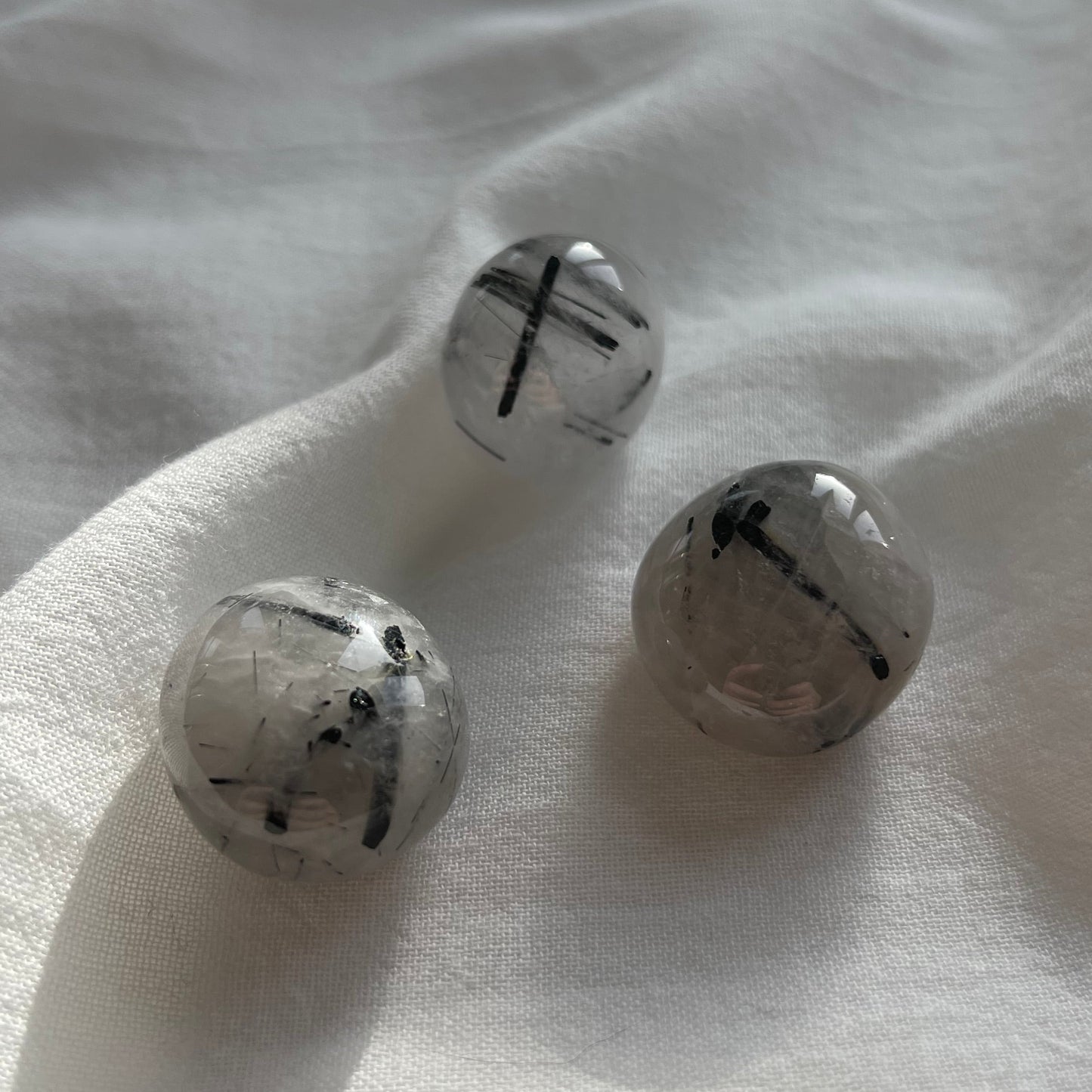 TURMALINQUARZ Trommelstein