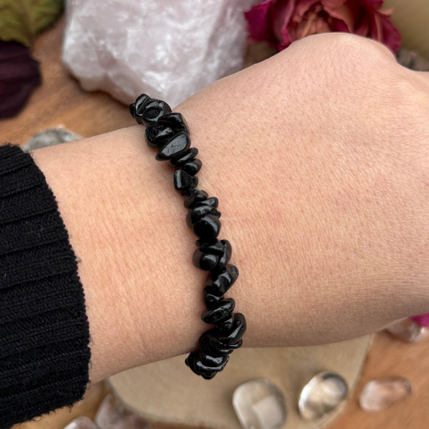 SCHWARZER SPINELL Splitterarmband