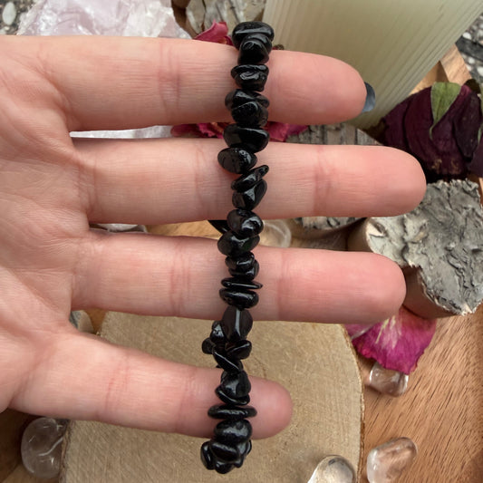 SCHWARZER SPINELL Splitterarmband