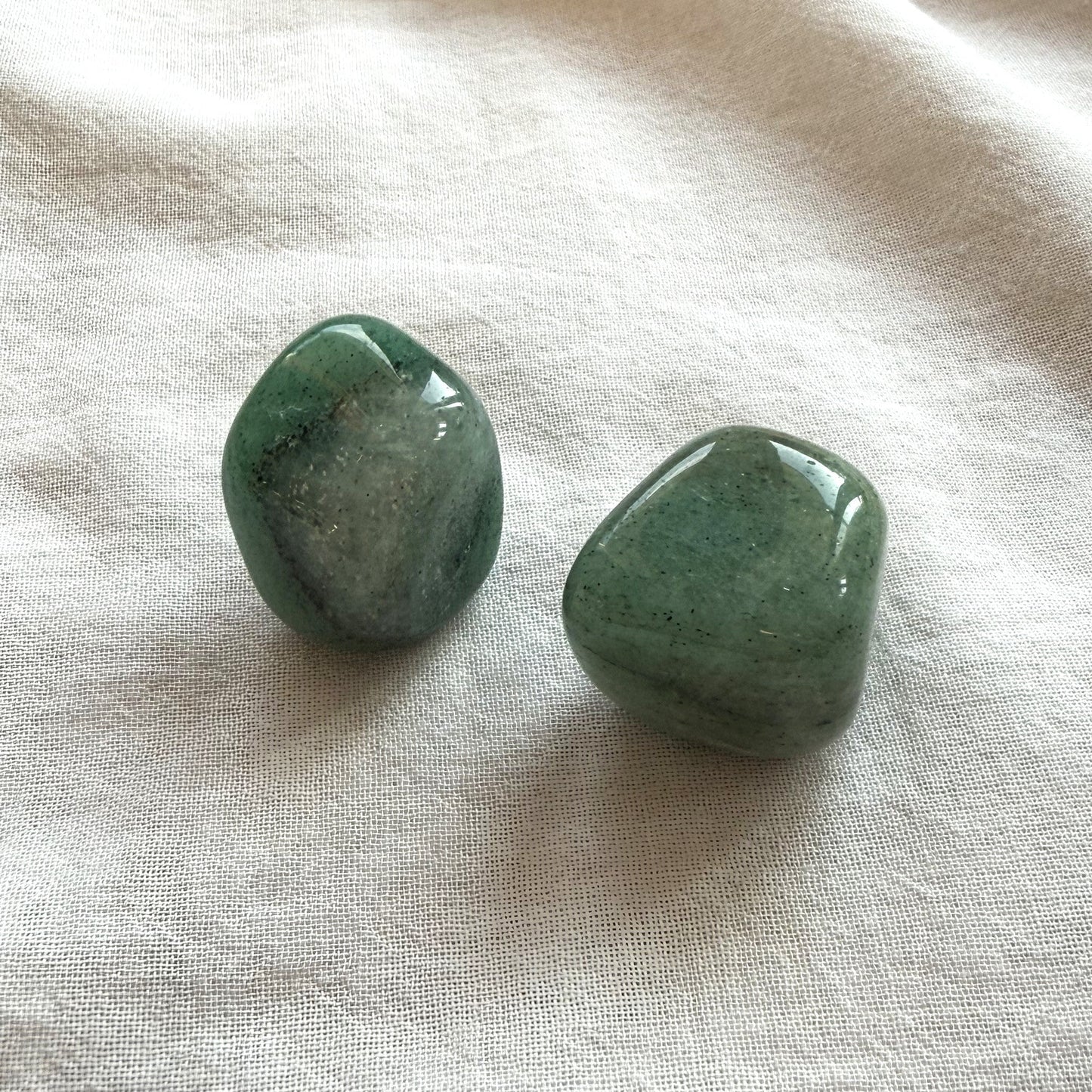 GRÜNER AVENTURIN Trommelstein