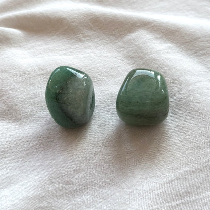 GRÜNER AVENTURIN Trommelstein