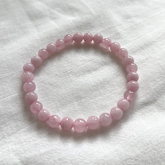 ROSENQUARZ Armband 6mm