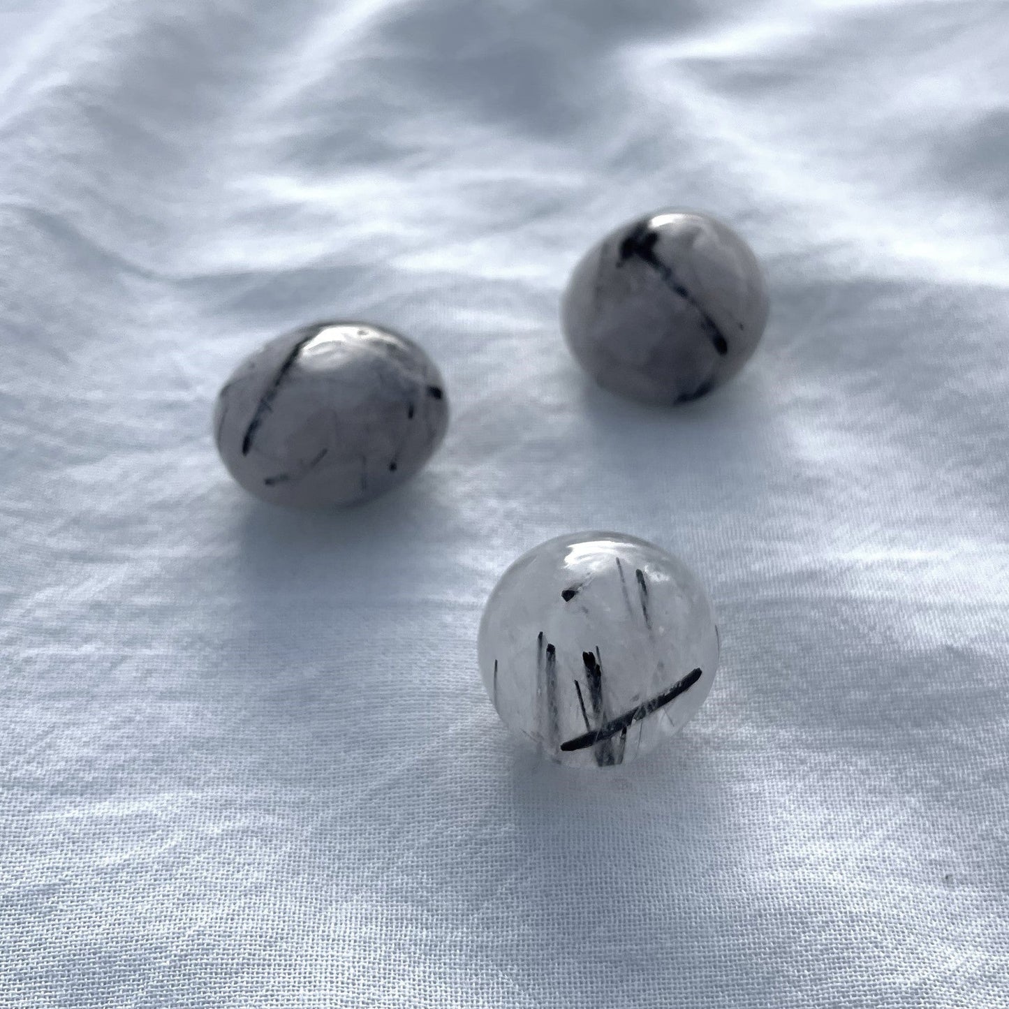 TURMALINQUARZ Trommelstein