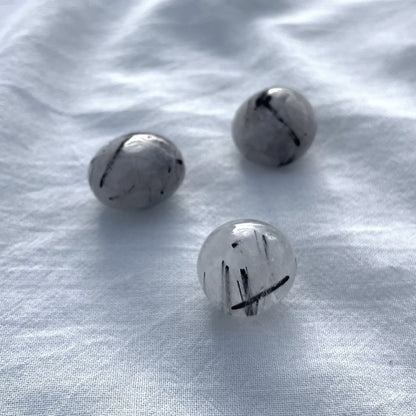 TURMALINQUARZ Trommelstein