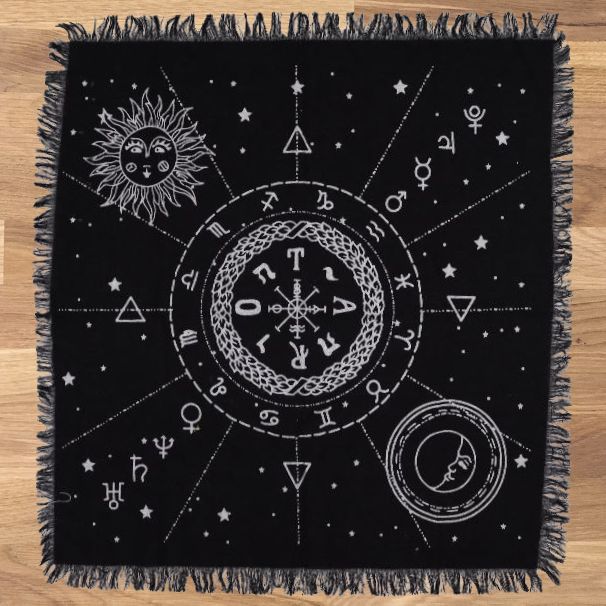 Altartuch Astrologie - Mond & Sonne