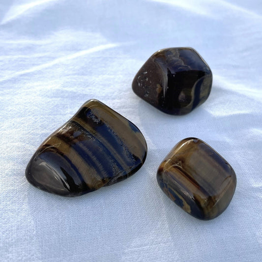 TIGERAUGE Trommelstein