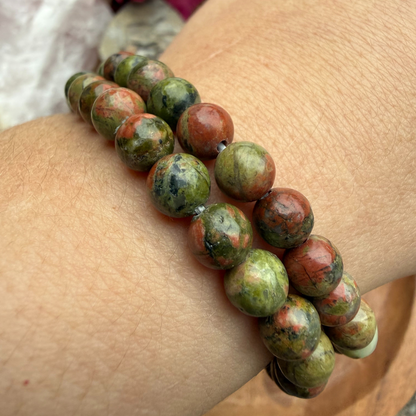 GRÜNER JASPIS Armband