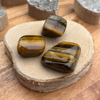 TIGERAUGE Trommelstein