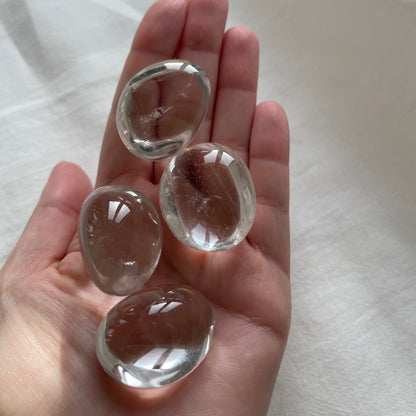 BERGKRISTALL Trommelstein