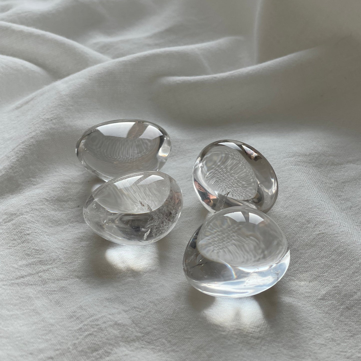 BERGKRISTALL Trommelstein