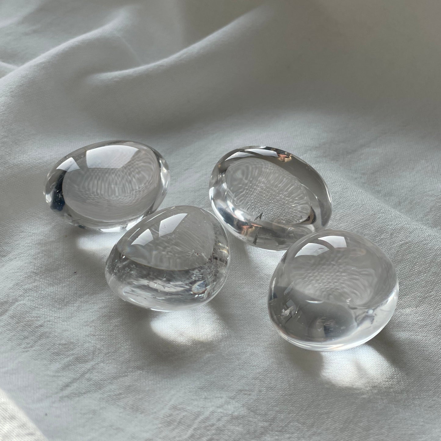 BERGKRISTALL Trommelstein