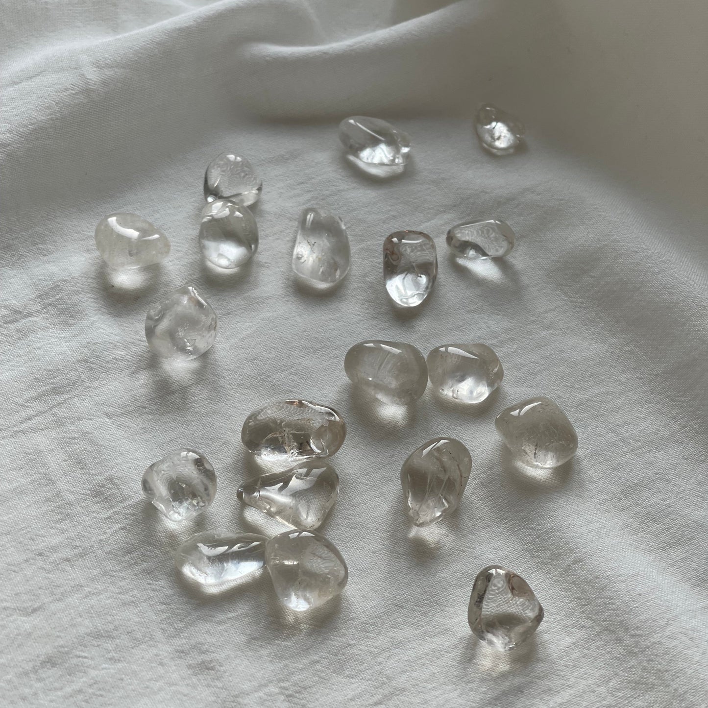 BERGKRISTALL Trommelstein