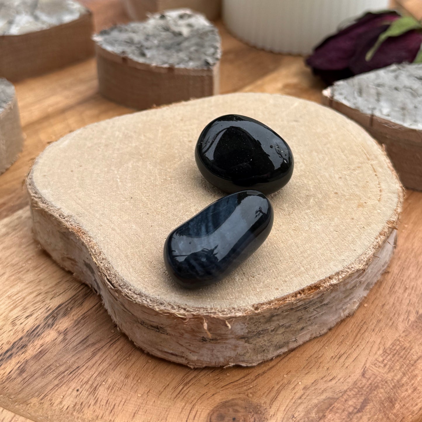 OBSIDIAN Trommelstein