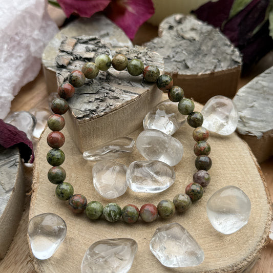 GRÜNER JASPIS Armband