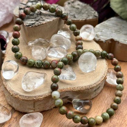 GRÜNER JASPIS Armband