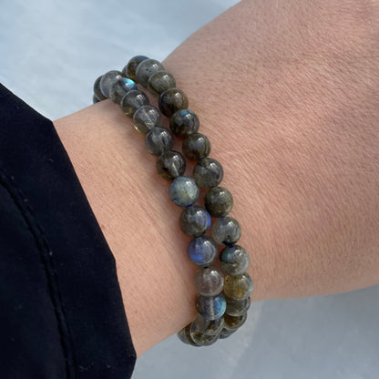 LABRADORIT Armband 6mm