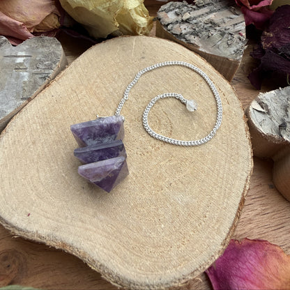 Amethyst Pyramidenpendel