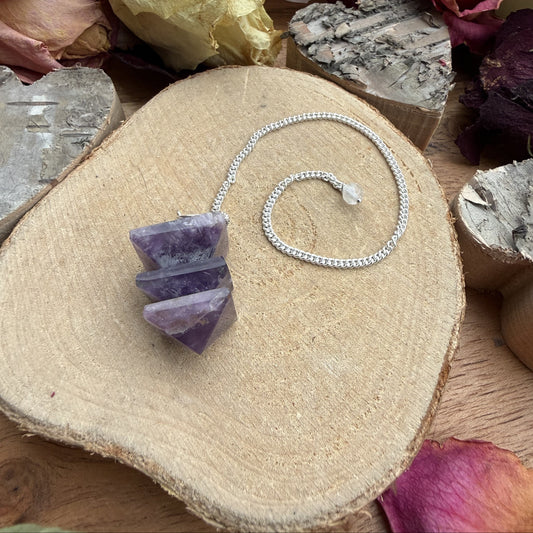 Amethyst Pyramidenpendel