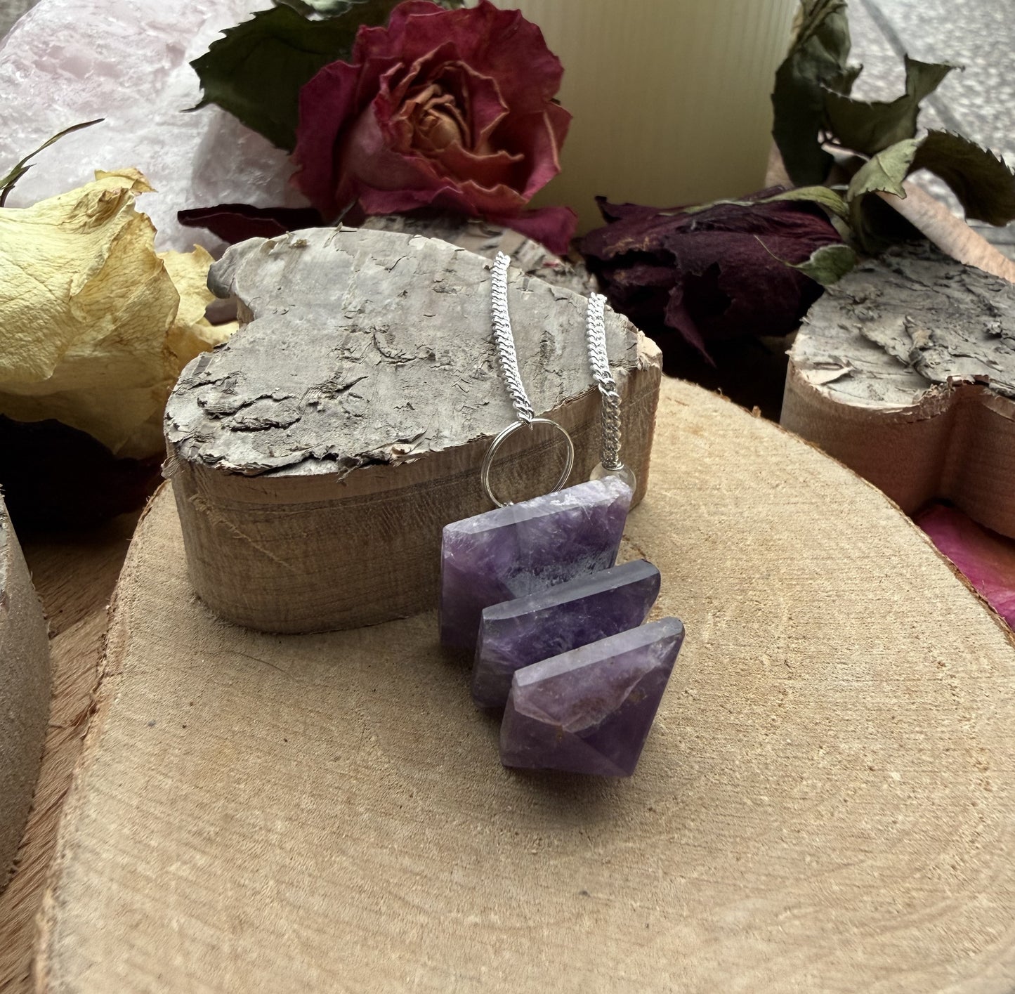 Amethyst Pyramidenpendel