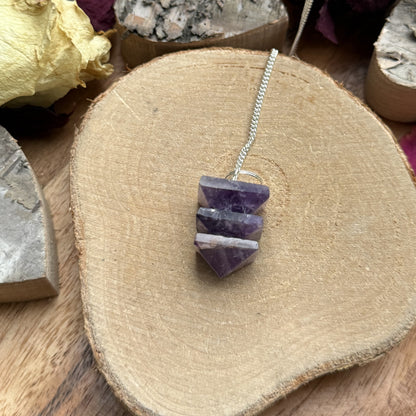 Amethyst Pyramidenpendel