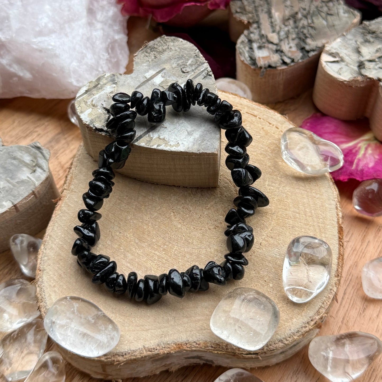 SCHWARZER SPINELL Splitterarmband