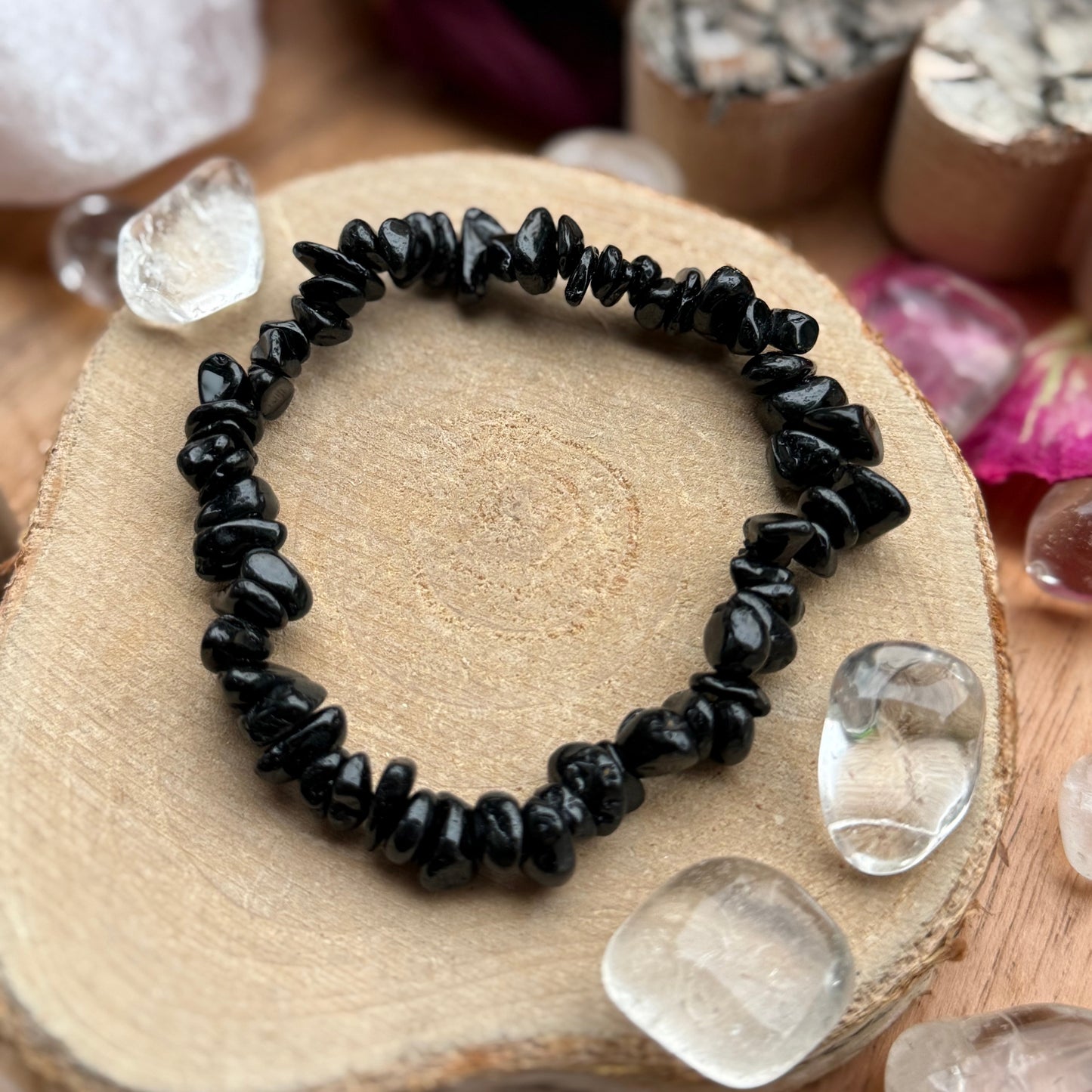 SCHWARZER SPINELL Splitterarmband