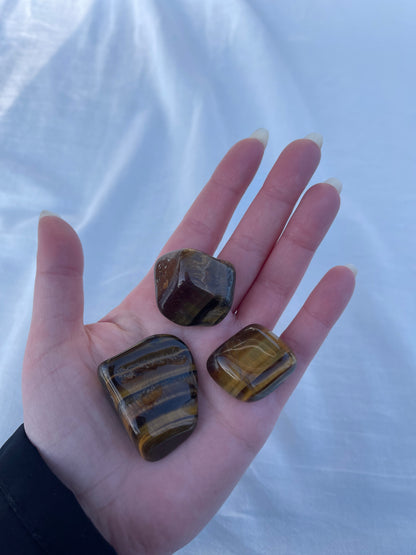 TIGERAUGE Trommelstein