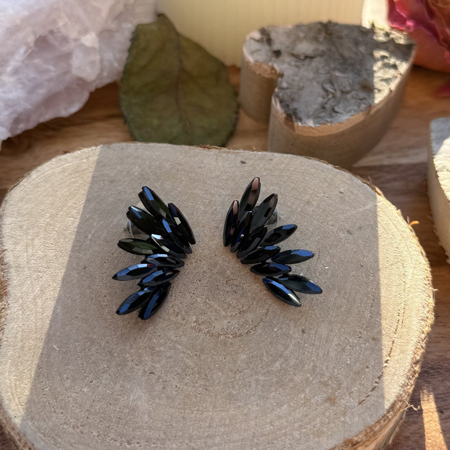 Fairy Ohrringe schwarz