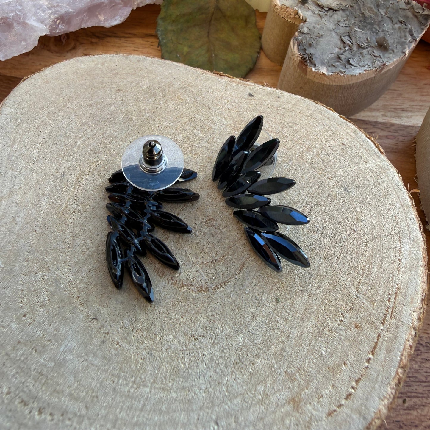 Fairy Ohrringe schwarz