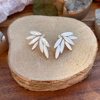 Fairy Ohrringe weiß/creme