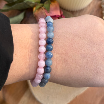 BLAUER SPITZENACHAT Armband