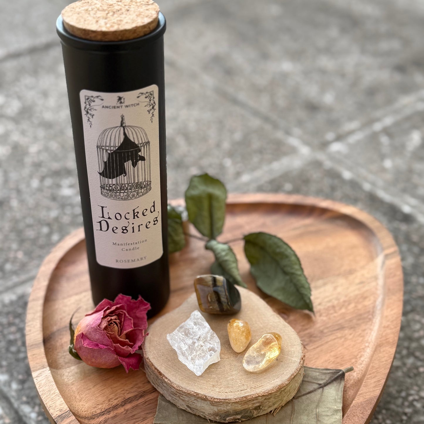 TIGERAUGE Trommelstein