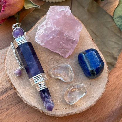 BERGKRISTALL Trommelstein