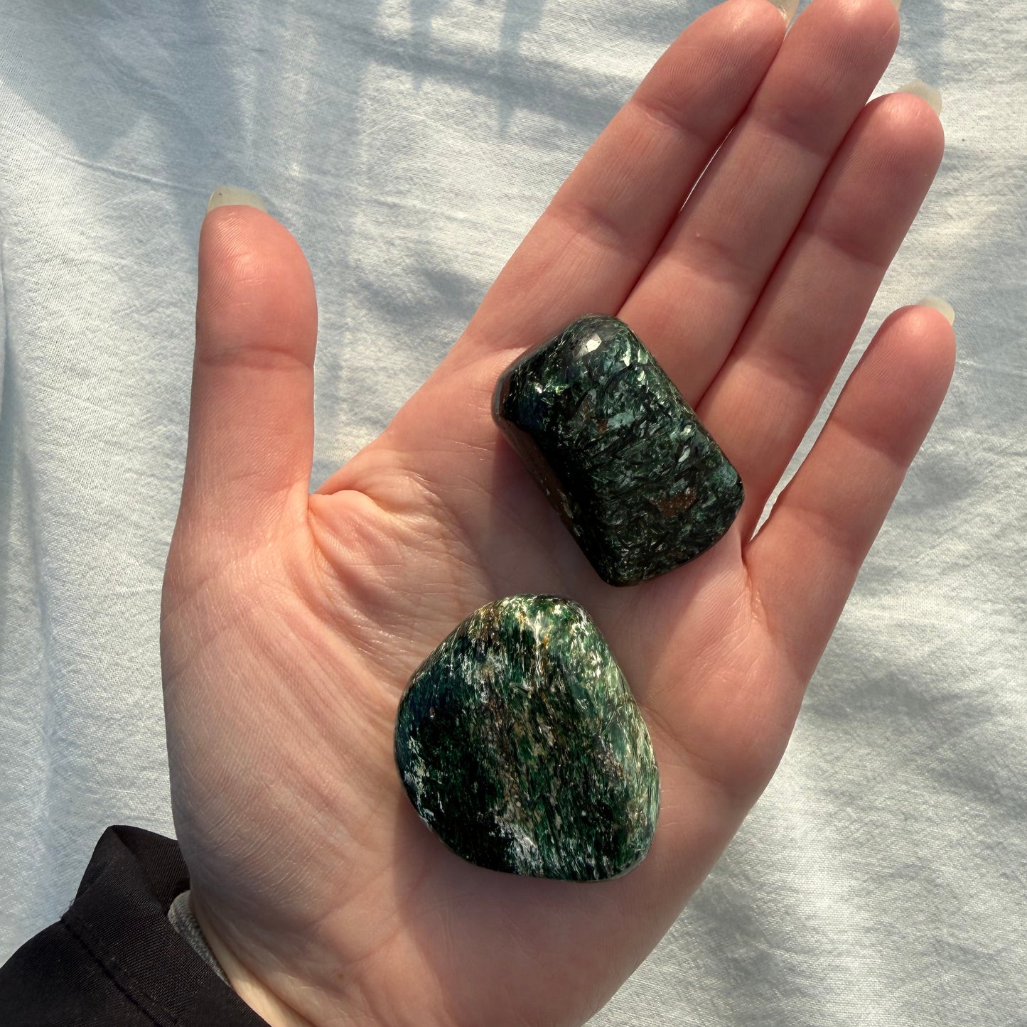 FUCHSIT Trommelstein