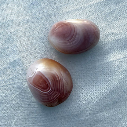 APRIKOSENACHAT Trommelstein