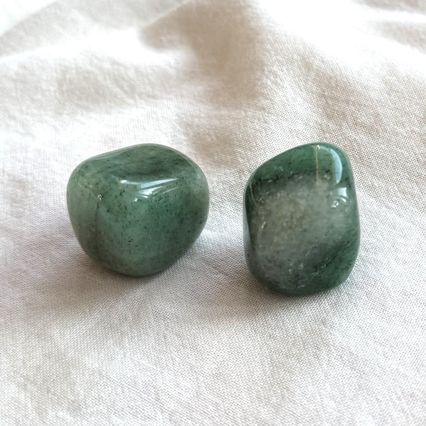 GRÜNER AVENTURIN Trommelstein